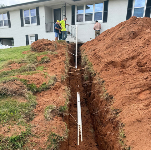 Sewer Line Repair & Camera Inspections